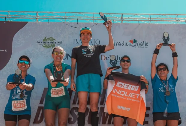 Mirlene Picin, de Mogi Mirim, vence corrida rústica em Andradas e cruza em primeiro até entre os homens