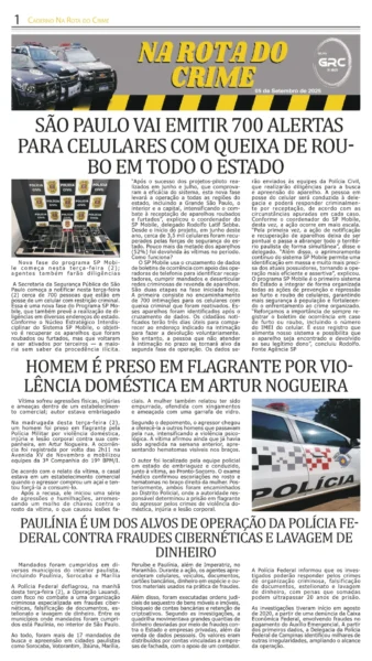 Na Rota do Crime 05-09-25