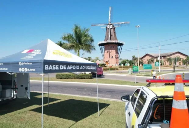 DER-SP realiza Operação Holambra 2025 para reforçar segurança e fluidez no acesso à 42ª Expoflora