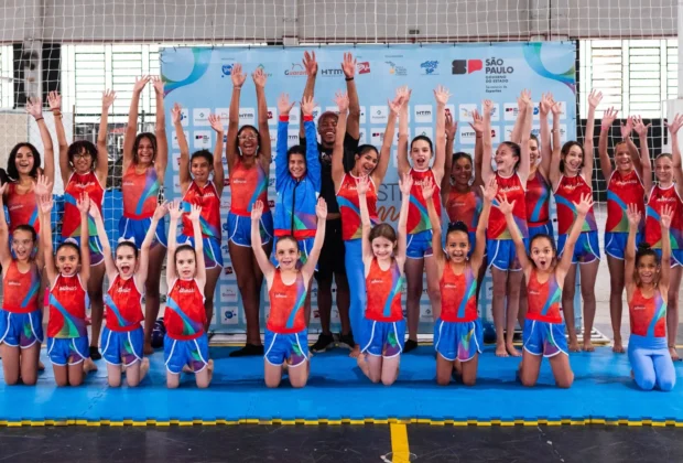 Projeto Ginástica Rítmica chega pela primeira vez às escolas estaduais de Amparo