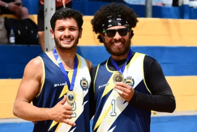 DUPLAS LOCAIS SE DESTACAM NO VÔLEI DE PRAIA DA V COPA JAGUARIÚNA