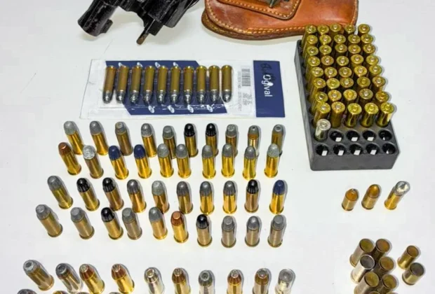 Polícia Militar apreende arma e mais de 100 munições em residência de Itapira