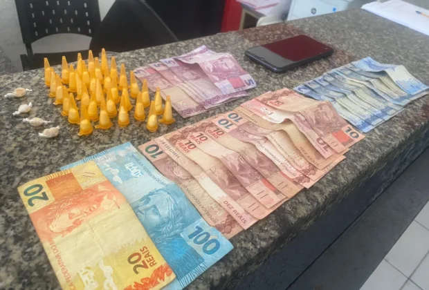 Homem é preso por tráfico de drogas em Pedreira