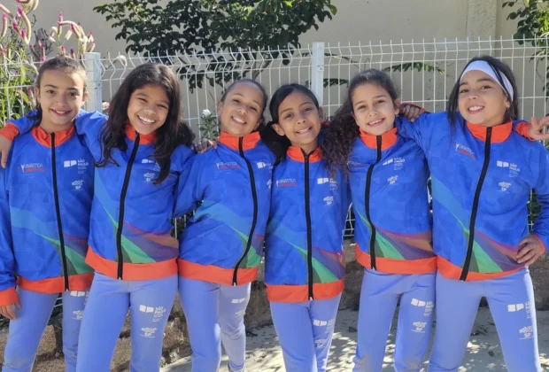 Em Amparo, crianças descobrem o poder do esporte com projeto de Ginástica Rítmica