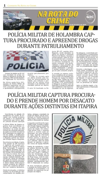 Na Rota do Crime 10-10-25