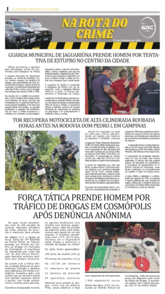 Na Rota do Crime 17-10-25