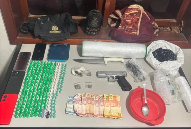 Força Tática prende homem por tráfico de drogas em Cosmópolis após denúncia anônima