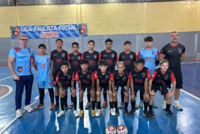 Futsal sub-14 de Artur Nogueira vence a Ponte Preta e segue líder da Liga Campineira
