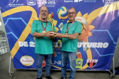 Dupla de Artur Nogueira conquista ouro inédito no JOMI 2025