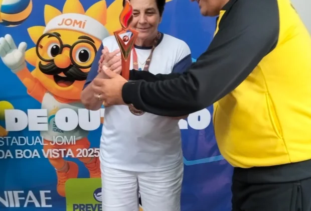 Silvana é bronze na final estadual dos Jogos da Melhor Idade