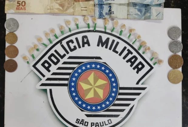 Polícia Militar prende criminoso por tráfico de drogas em Itapira