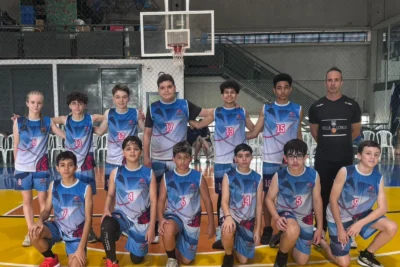 Amparo está na final da Liga Metropolitana de Basquete nas categorias sub-13 e adulto