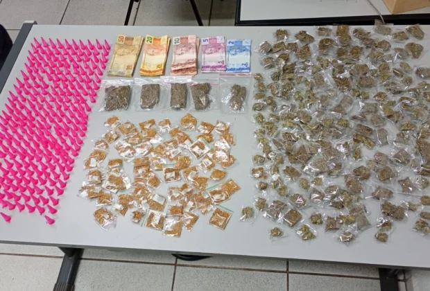 Polícia Militar prende criminoso por tráfico de drogas em Pedreira