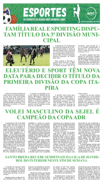 Esportes 25-11-25