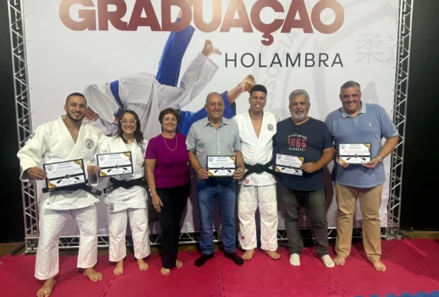 Holambra realiza cerimônia de graduação dos alunos da escolinha de Judô da Prefeitura