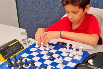 Murilo Costa, de 10 anos, conquista título inédito de xadrez nacional para Mogi Guaçu