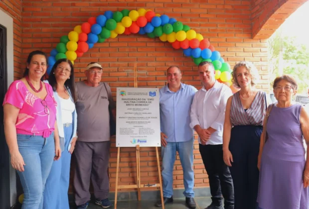 Inédito: Prefeitura inaugura creche no Rincão