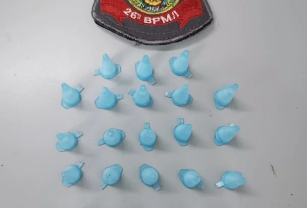 Polícia Militar prende homem por tráfico de drogas em Pedreira