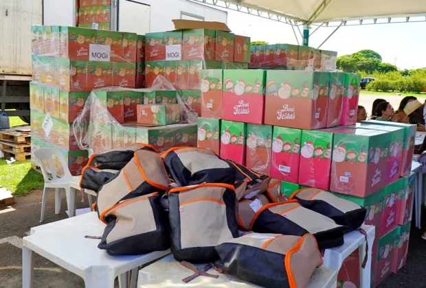 Mogi Guaçu realiza entrega das cestas de Natal para servidores municipais entre os dias 15 e 19 de dezembro