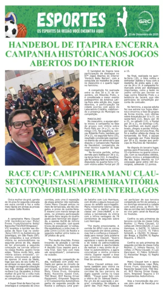 Esportes 23-12-25
