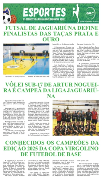 Esportes 02-12-25