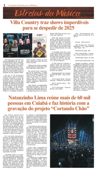 Estrela da Música 05-12-25