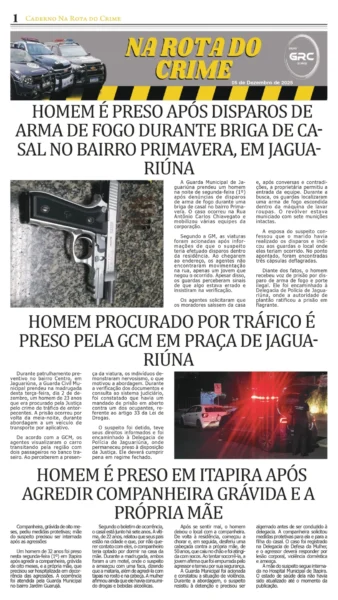 Na Rota do Crime 05-12-25