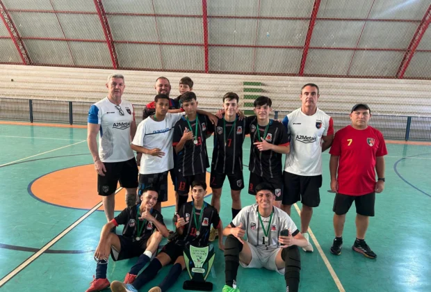 Futsal Sub-16 de Artur Nogueira é campeão da série ouro do ADR Futsal