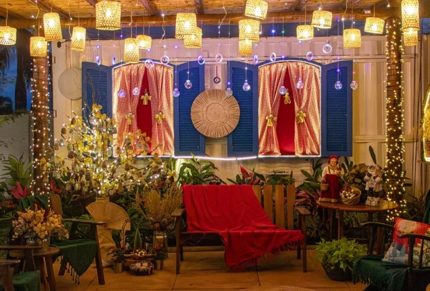 Natal de Holambra: Mostra Jardins em Festa reúne 18 ambientes de celebração