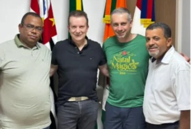 Deputado Celso Russomanno visita Natal de Holambra by Expoflora a convite do vereador Serjão