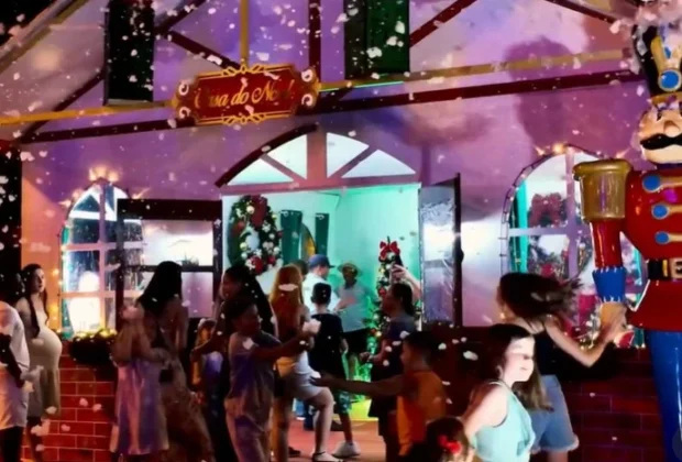 Jaguariúna abre programação de Natal com show, parada temática e chegada do Papai Noel