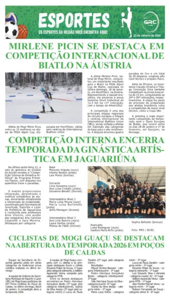 Esportes 23-01-26