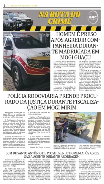 Na Rota do Crime 09-01-26