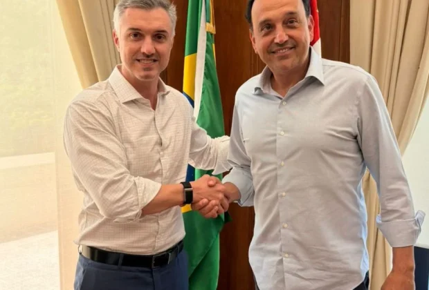 Vinicius Marchese é recebido pelo Governador em exercício Felicio Ramuth em São Paulo