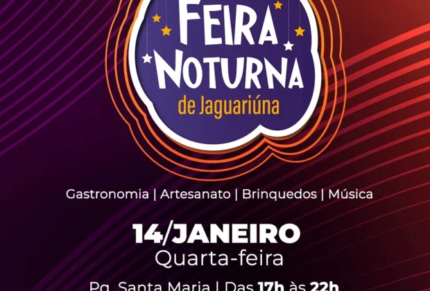 FEIRA NOTURNA AGITA O PARQUE SANTA MARIA NESTA QUARTA