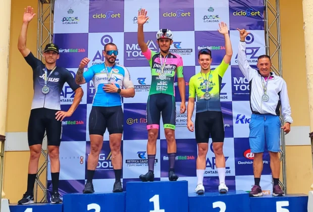Ciclistas de Mogi Guaçu se destacam na abertura da temporada 2026 em Poços de Caldas