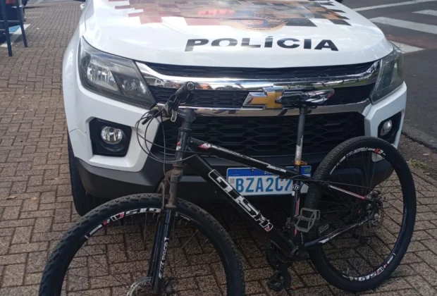 Homem é preso após furtar bicicleta em estacionamento de comércio em Mogi Guaçu