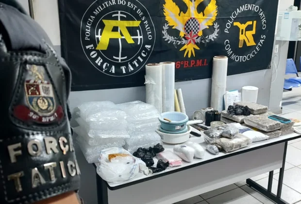 PM prende homem por tráfico e apreende mais de 8 kg de drogas em Mogi Mirim