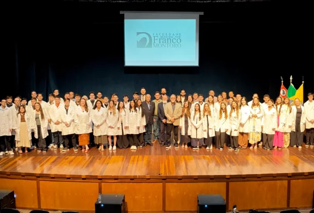 Aula magna do curso de Medicina marca início do ano letivo na Faculdade Franco Montoro