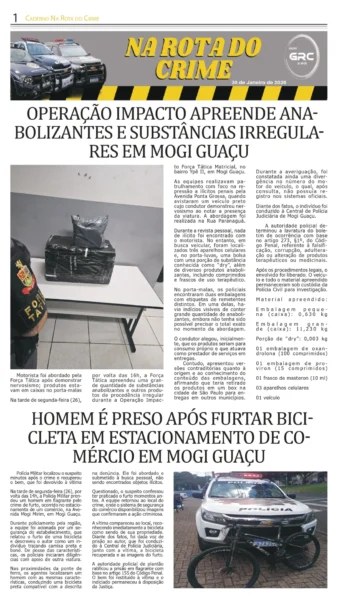Na Rota do Crime 30-01-26