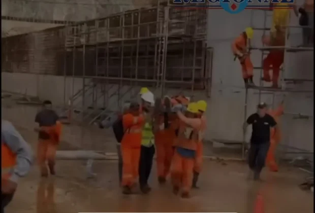 Trabalhador de 38 anos caiu de uma altura entre 20 e 30 metros; Polícia Civil e órgãos fiscalizadores apuram as circunstâncias