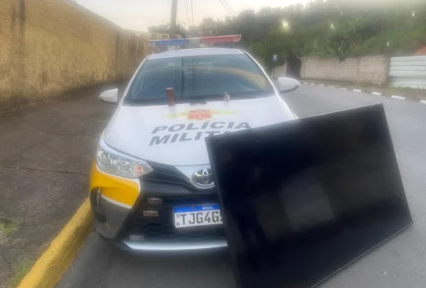 Policiamento Rodoviário prende homem por furto a residência na SP-095, em Amparo
