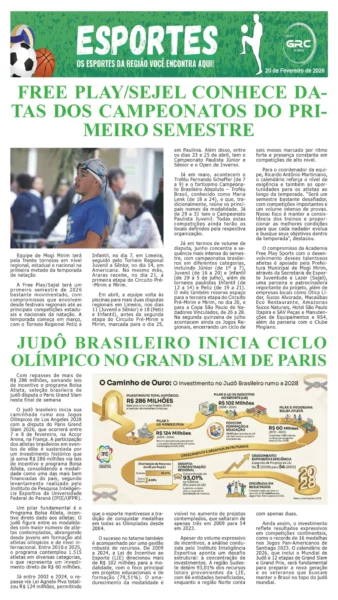 Esportes 20-02-26