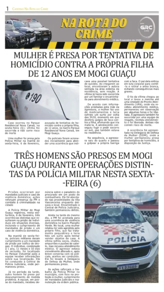 Na Rota do Crime 10-02-26