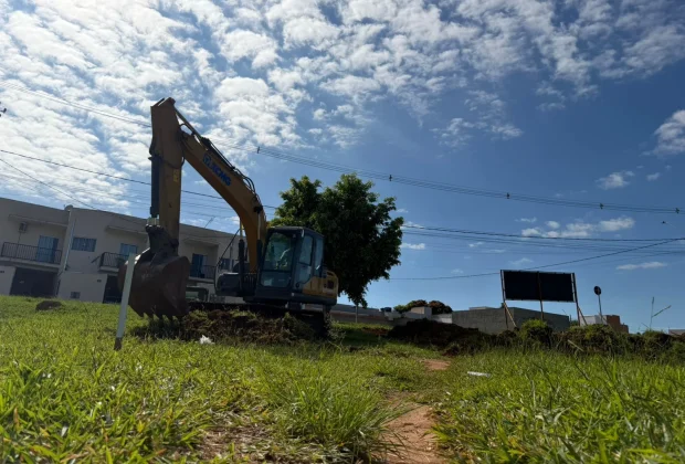 Prefeitura inicia terraplanagem para construção de nova unidade de saúde na Vila Padre Pedro