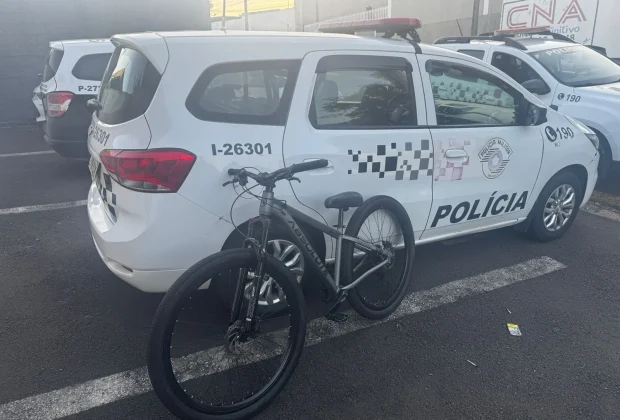 Homem é preso por furto de bicicleta próximo ao hospital em Itapira