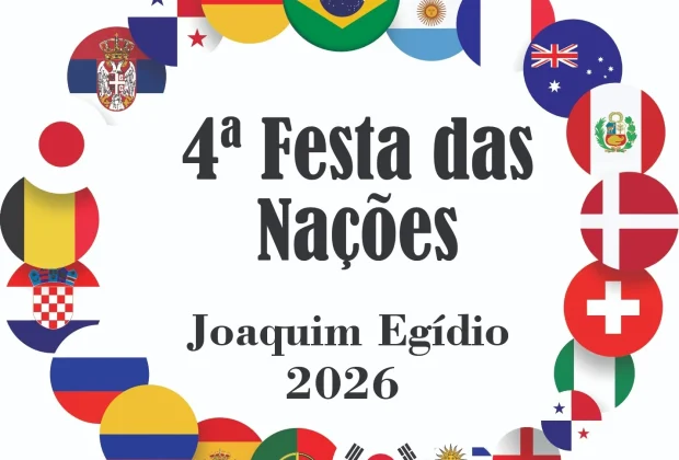 Diversas atrações vão agitar a 4ª Festa das Nações de Joaquim Egídio de Campinas