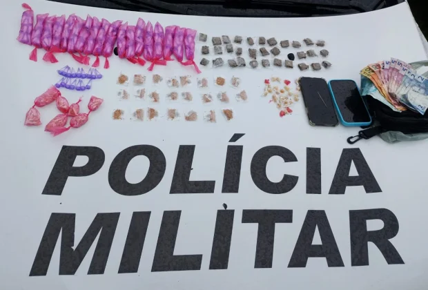 Polícia Militar prende homem por tráfico de drogas em Pedreira