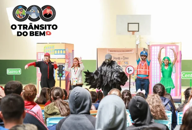 Projeto “O Trânsito do Bem” chega a Santo Antônio de Posse/SP com teatro gratuito para crianças