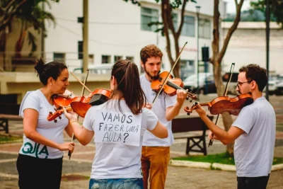 Orquestra Jovem Circuito das Águas abre 82 vagas para cursos gratuitos em Amparo-SP
